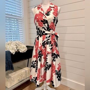 Jessica Howard Faux Wrap Dress